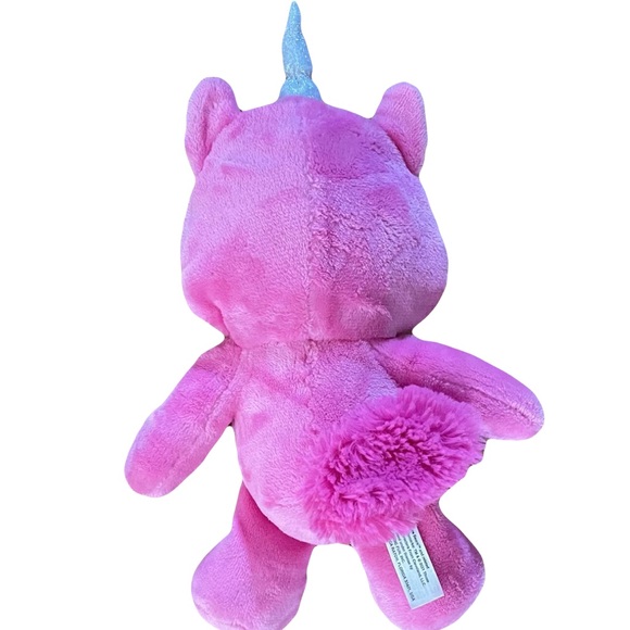 Care Bear Unicorn  Share Bear Unlock The Magic Plush w/Hood (purple/pink) - Picture 2 of 3